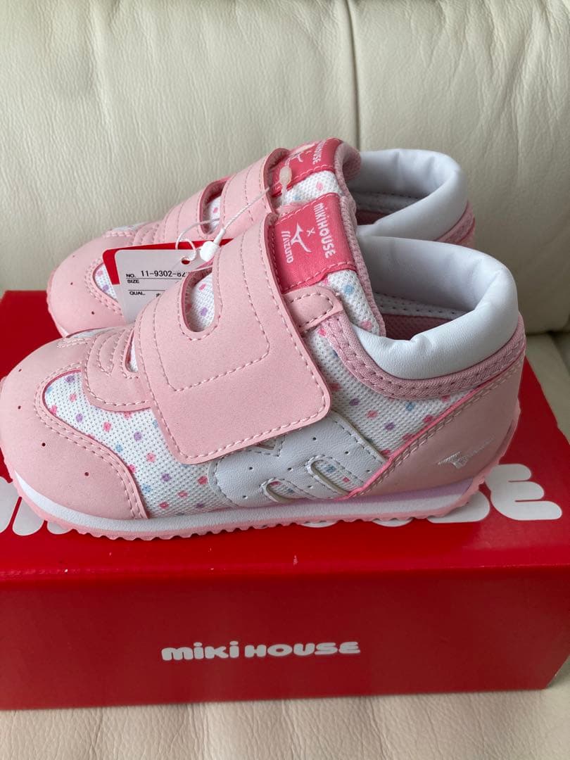 新品　ミキハウス　ミズノコラボ　スニーカー　15.0cm