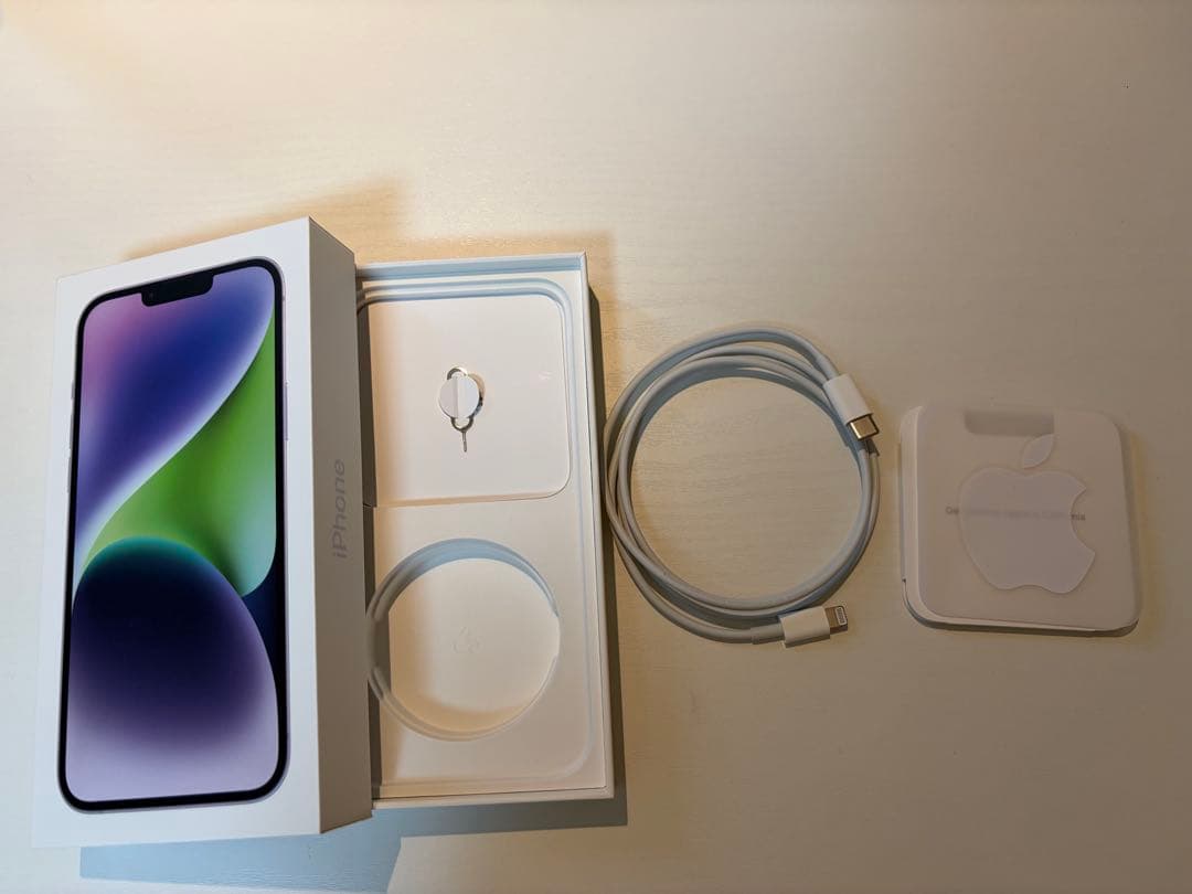 【mi】iPhone 14 Plus（256GB／ラベンダー）｜極美品