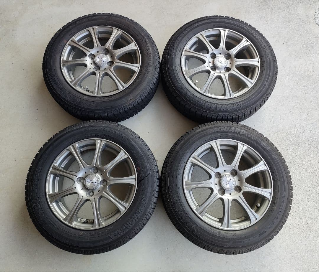 スタッドレス・ホイール4本セットiceGUARD iG50　165/70R14