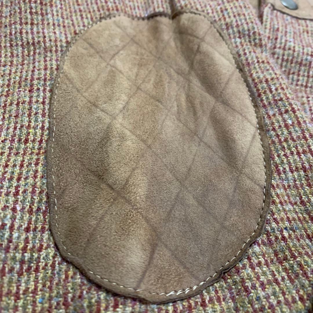 70s Woolrich vintage ウール レザー ジャケット polo