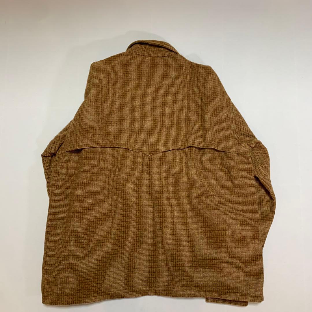 70s Woolrich vintage ウール レザー ジャケット polo