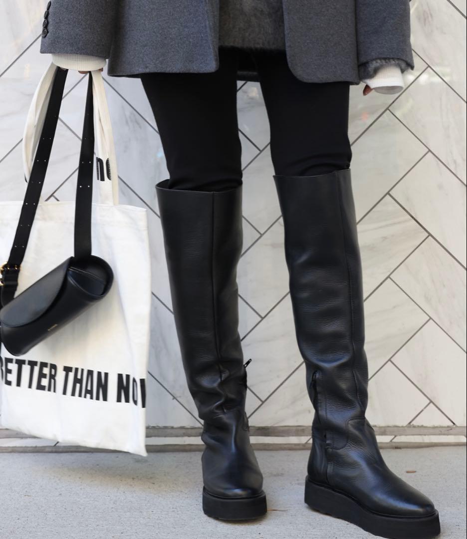 別注 CAMINANDO カミナンド ドゥーズィエムクラス ニーハイブーツ 38