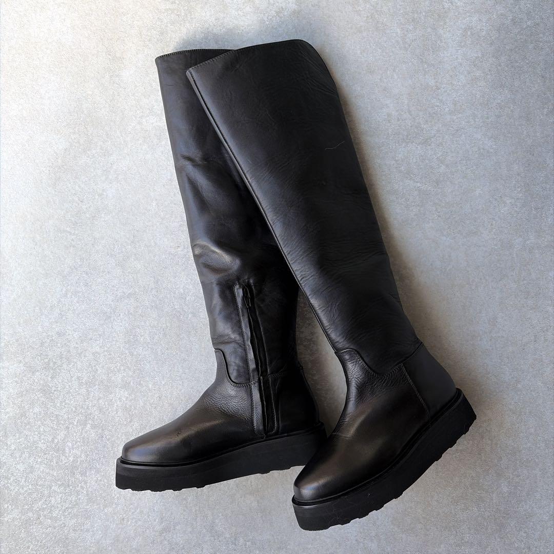 別注 CAMINANDO カミナンド ドゥーズィエムクラス ニーハイブーツ 38