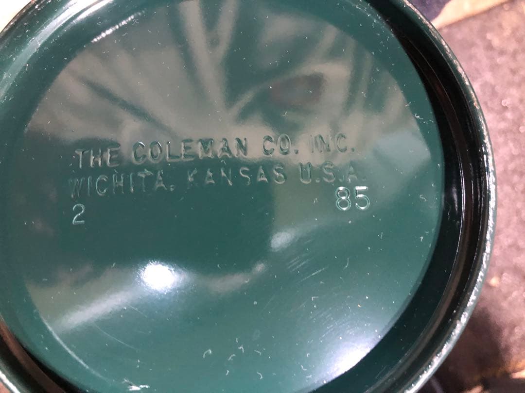 Coleman CL1 MODEL286 ガソリンランタン 緑1985年製