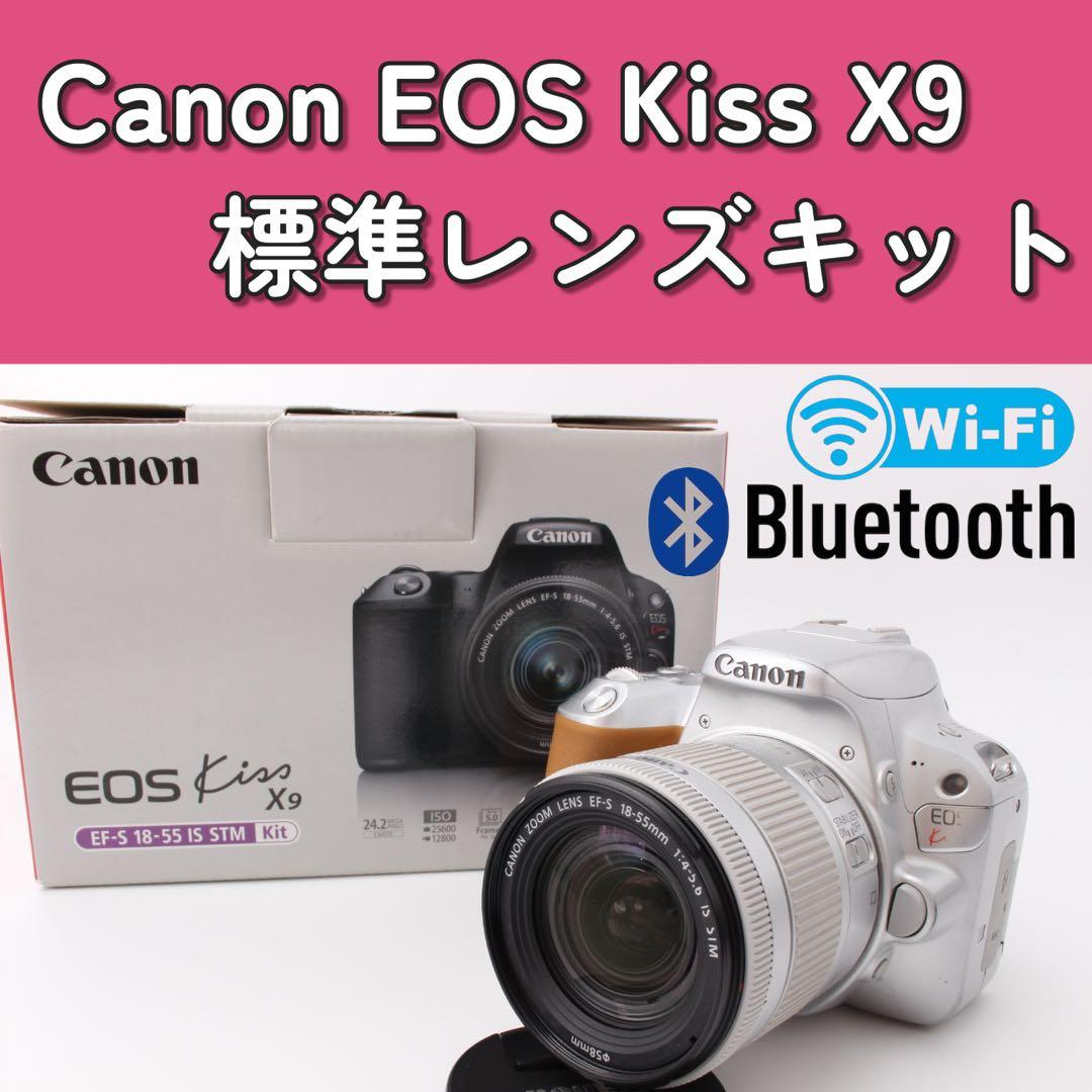 最終価格！EOS Kiss X9 希少カラー　シルバー　Wi-Fi スマホ転送