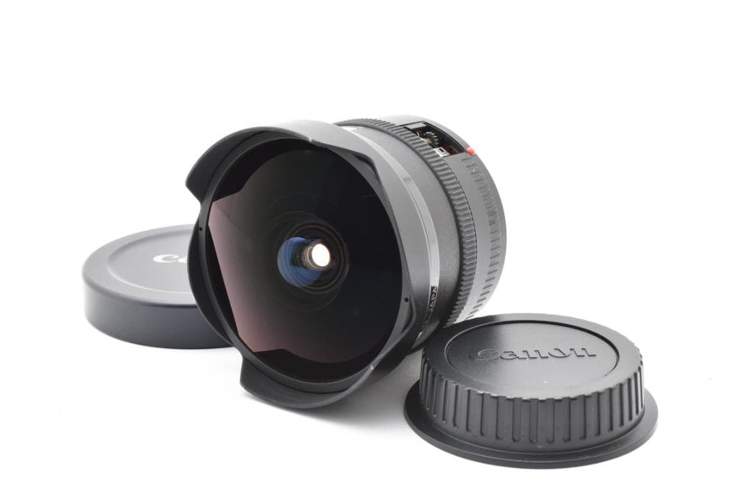 ジャンク キャノン EF 15mm F2.8 FISHEYE Lens 5453