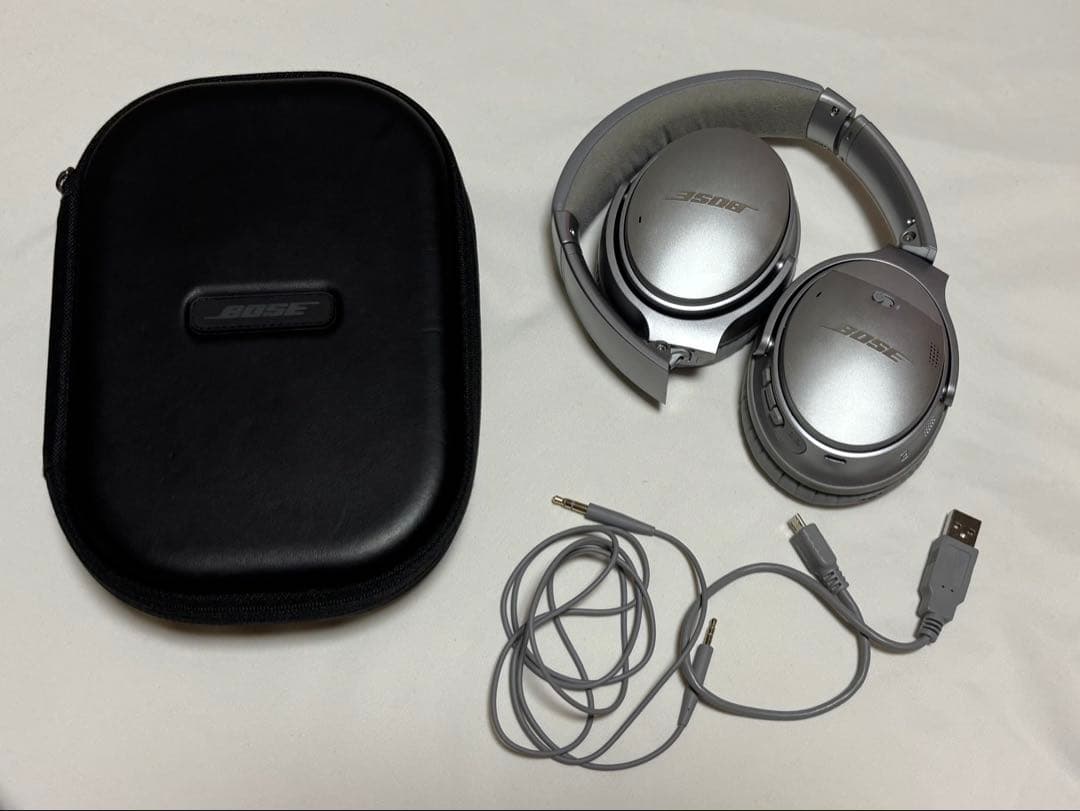 【一部不具合あり】BOSE QuietComfort 35 シルバー ヘッドホン