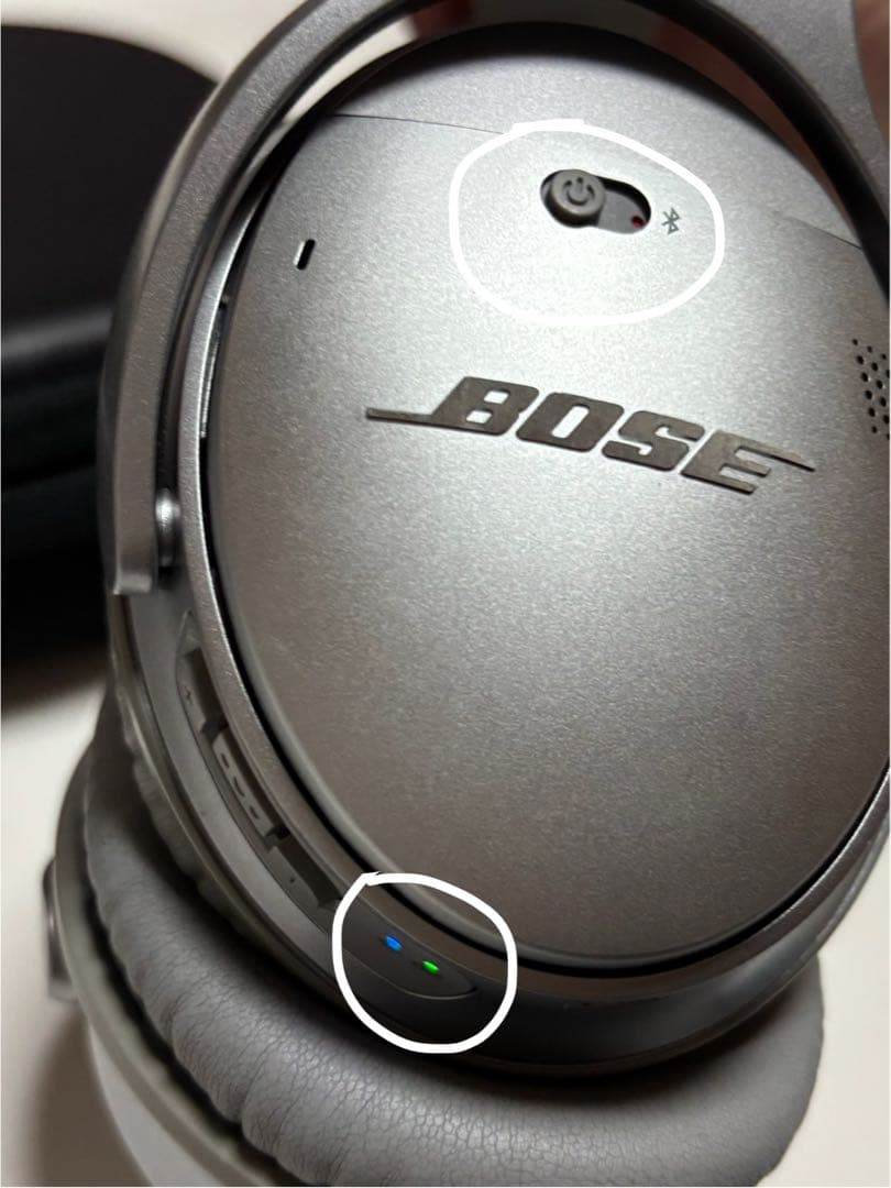 【一部不具合あり】BOSE QuietComfort 35 シルバー ヘッドホン