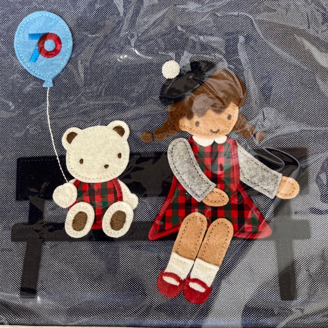 ファミリア　デニムバッグ　70周年　マチ付き