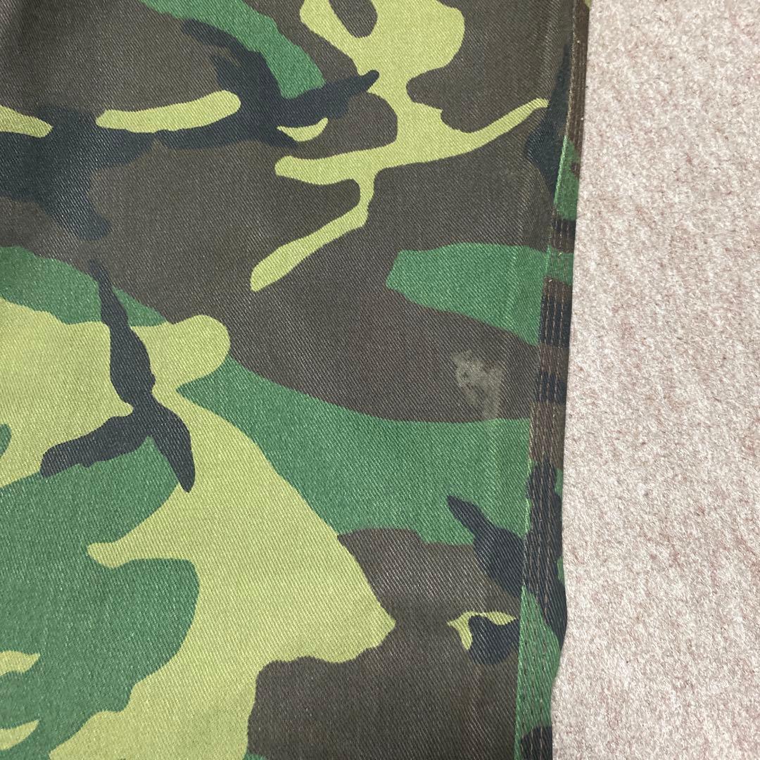 LIBERTY迷彩オーバーオール ダブルニー