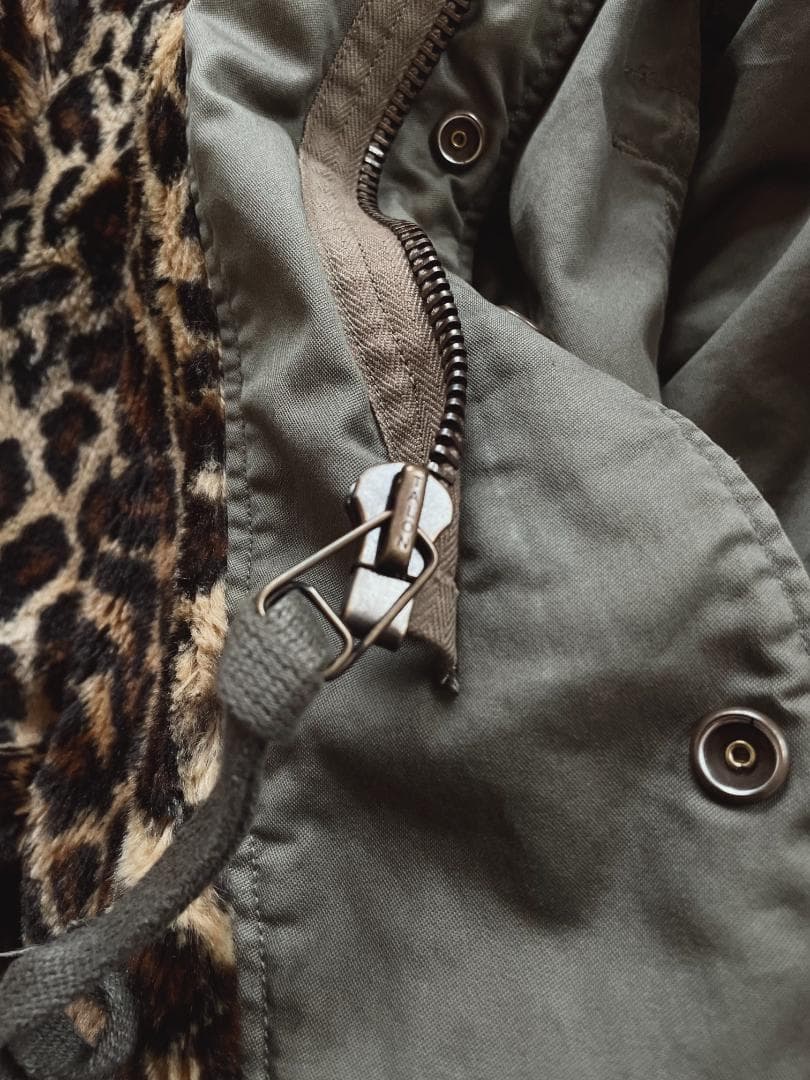 ワコマリア レオパード モッズコート S WACKO MARIA