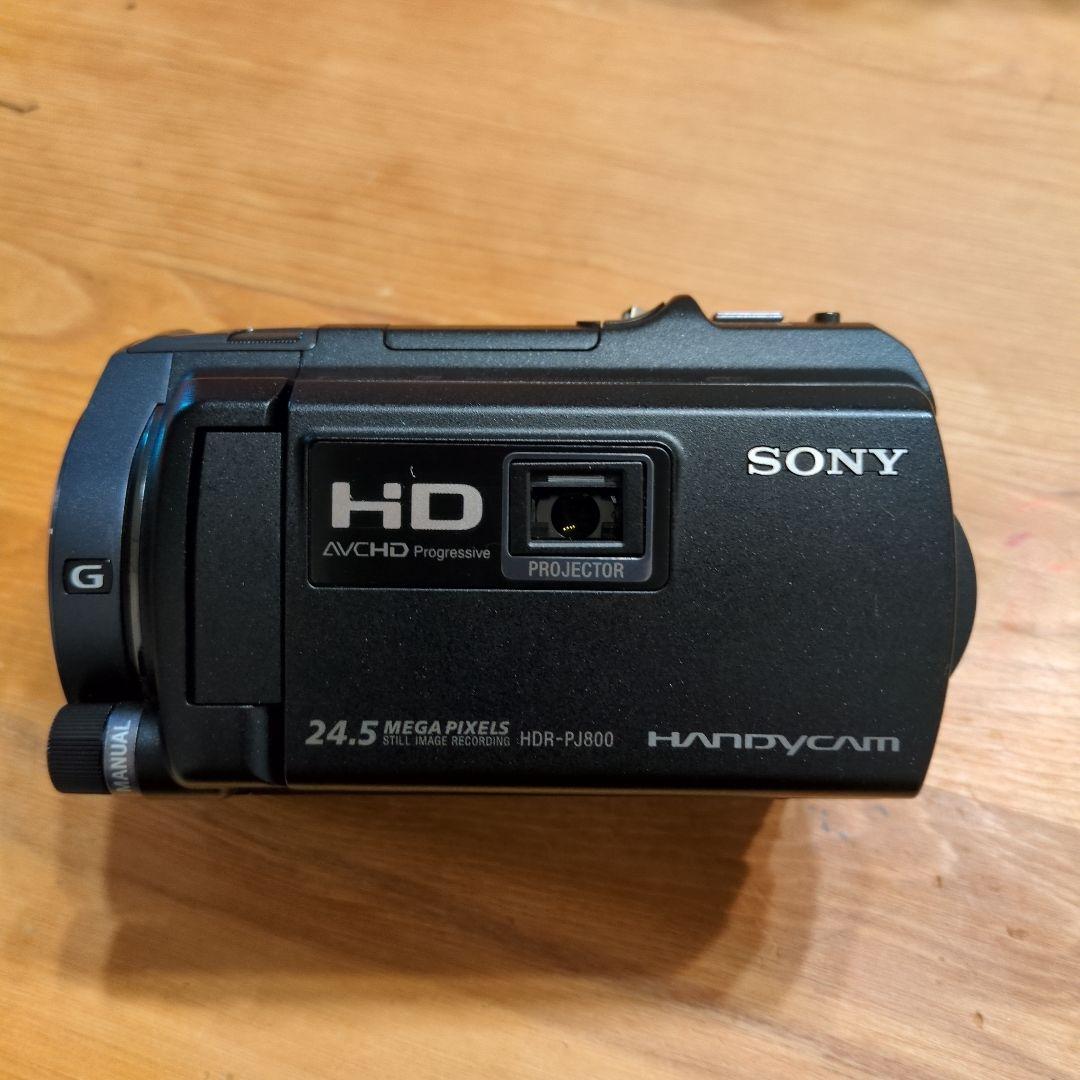 SONY HDR-PJ800 ビデオカメラ 本体（ケース、バッテリーつき）
