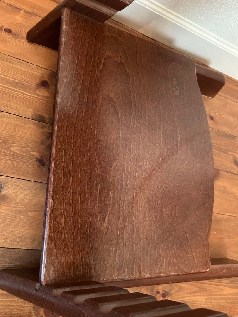 【美品】ストッケ トリップトラップ ウォールナット送料無料 匿名配送