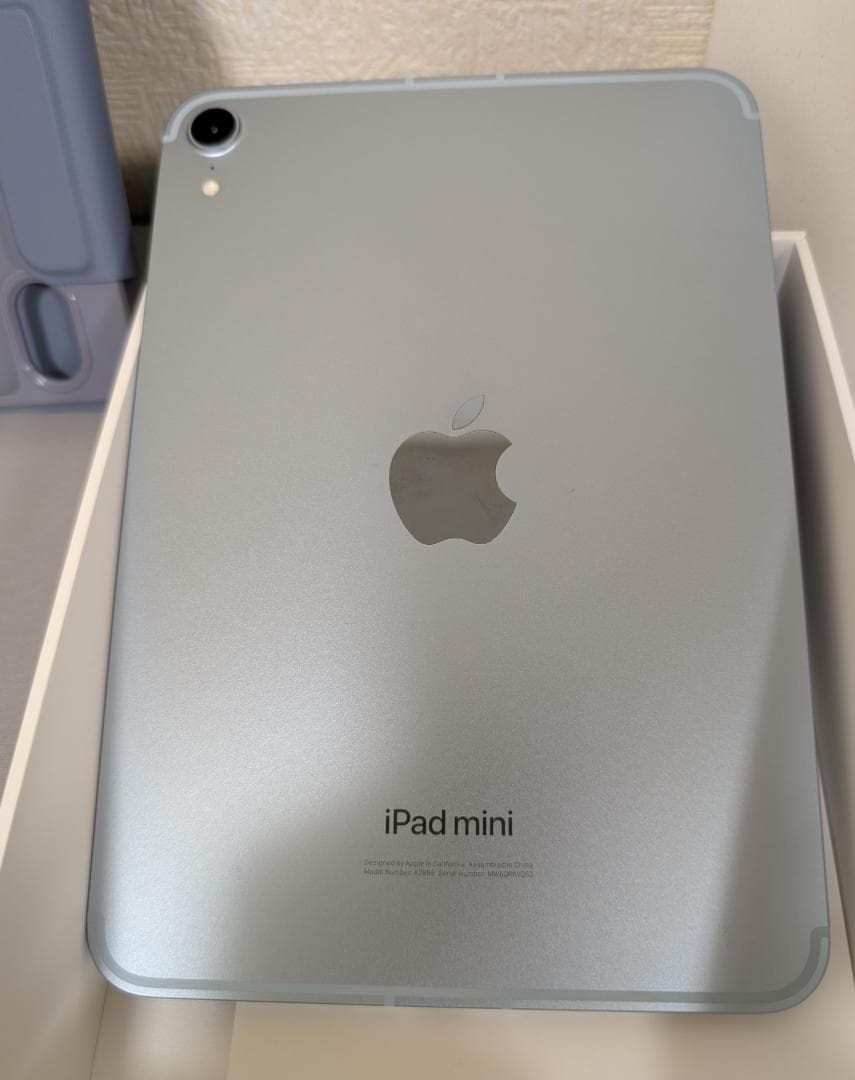 iPad mini７、256、WiFi&Celluler、Pencil Pro付