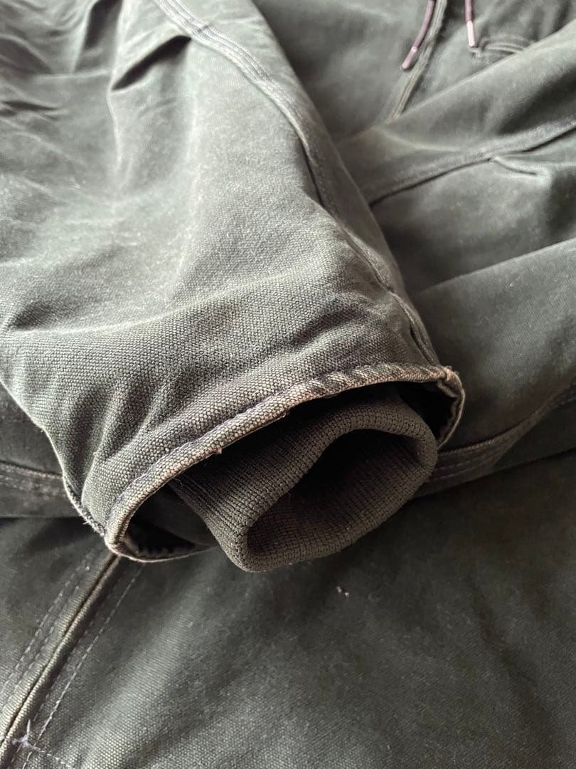 Carhartt ダークグリーン　ジャケット　ボア