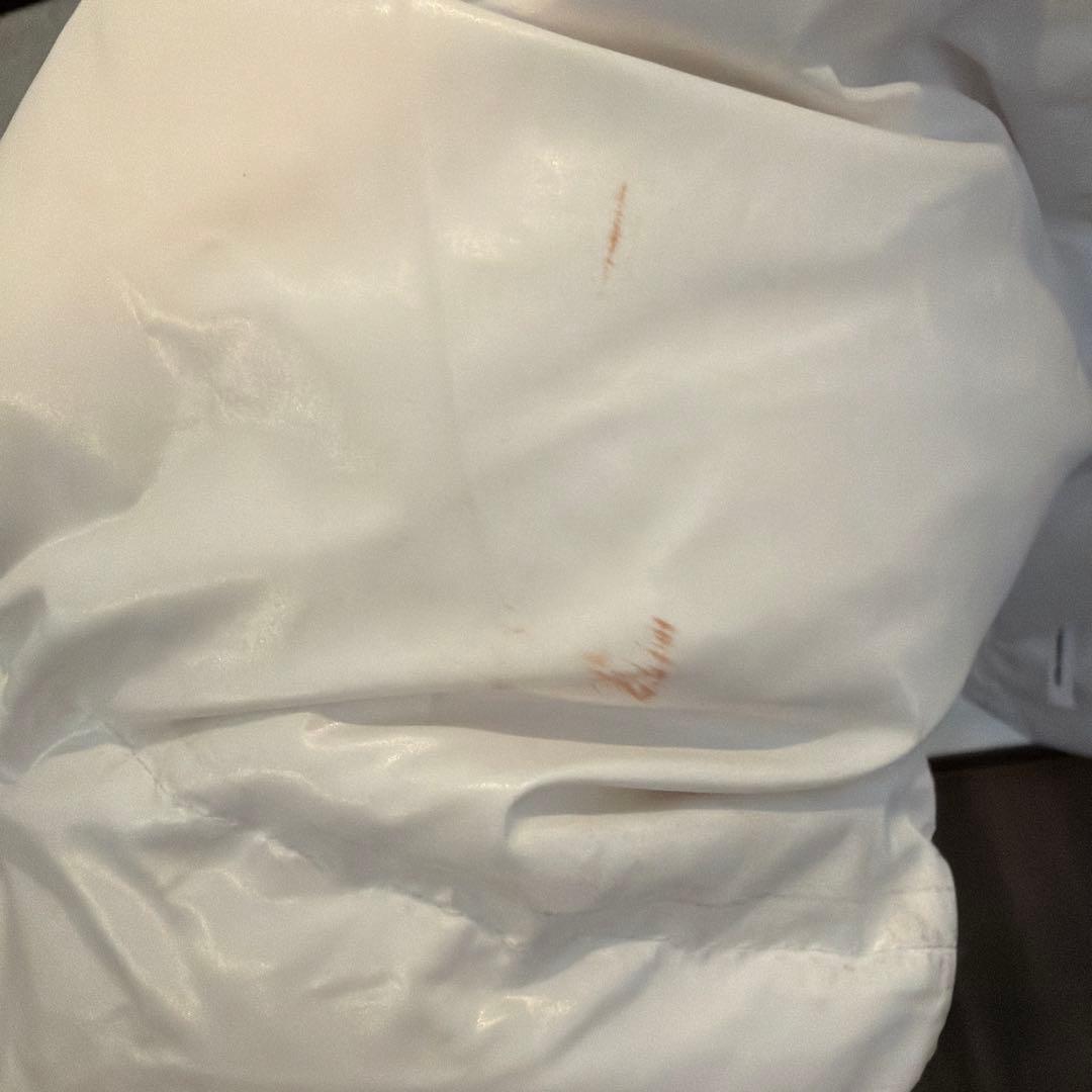 韓国限定THE NORTH FACE フード付きダウンジャケット ホワイト