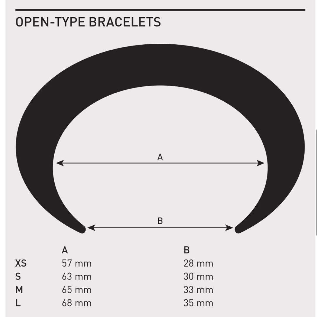 アクセサリー PARTS OF FOUR Crescent Plane Bracelet