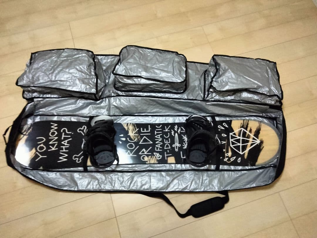 スノーボードケース バッグ　160 　多機能　高品質　超美品　オールインワン