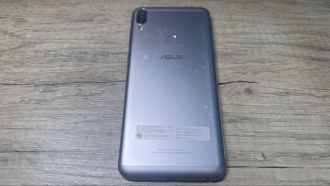 【Android16】Zenfone Max Pro M1 SIMフリー