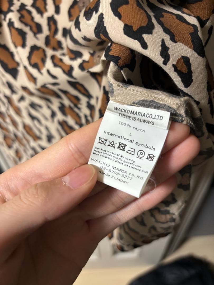 レオパード豹柄シャツ