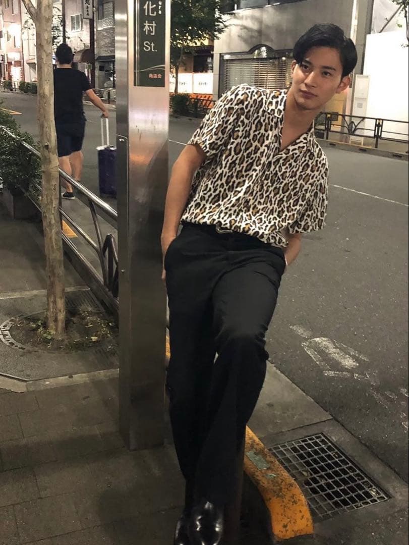 レオパード豹柄シャツ