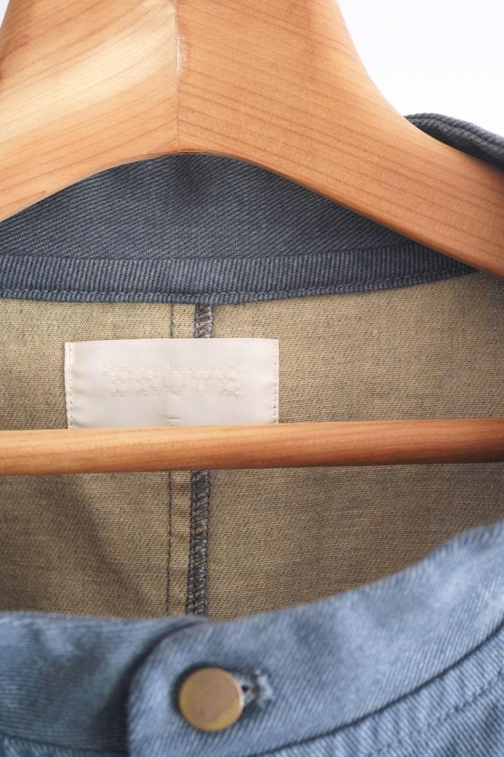 定価25,300円 TROVE コットンデニムブルゾン 美品 ジャケット