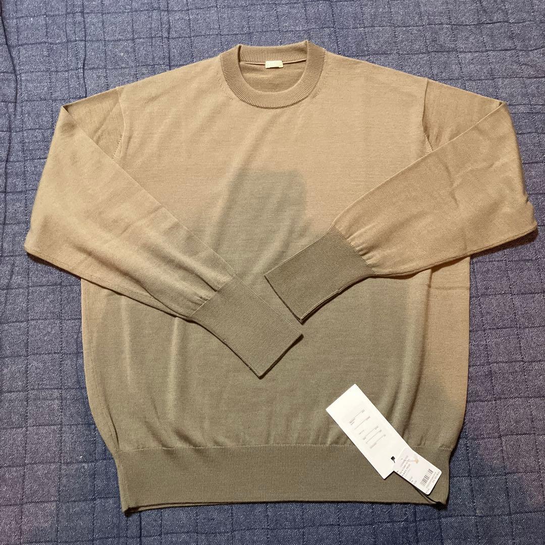 A.PRESSE セージ クルーネックニット　サイズ2