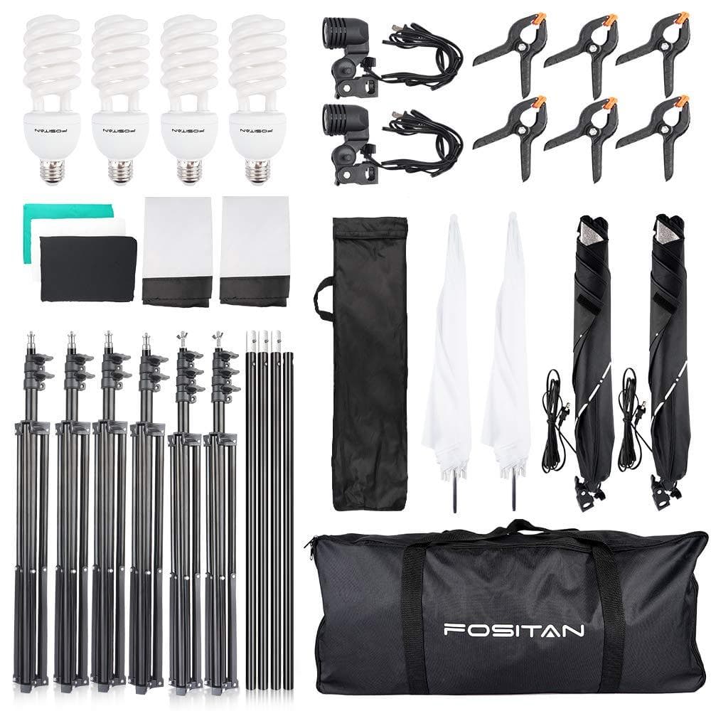 ３３点セット 照明キット ３色背景付き