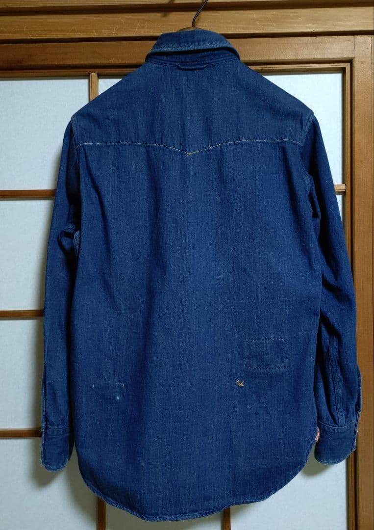 45R シャツデニムの908イースタンシャツ（加工）