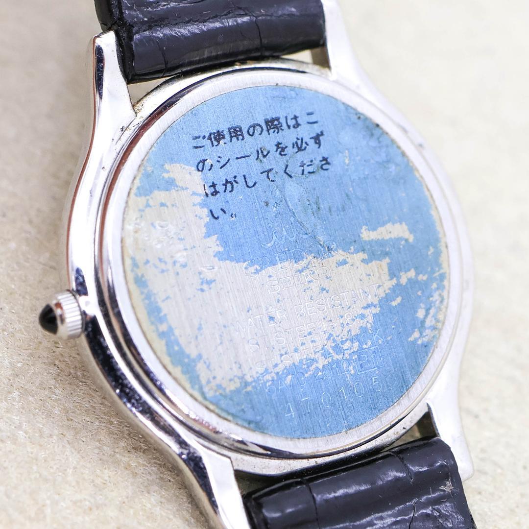 稼働 SEIKO CREDOR 腕時計 18KT レディース レザー 2403