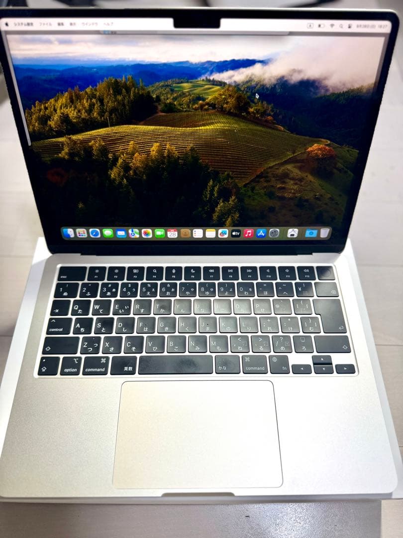 MacBook Air 13インチ M3/24GB/1TB スターライト美品