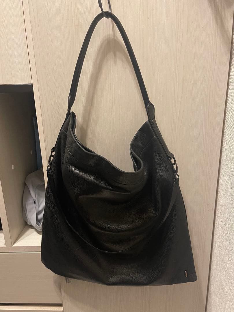 HELMUT LANG 90-00’sレザーショルダーバッグ archive