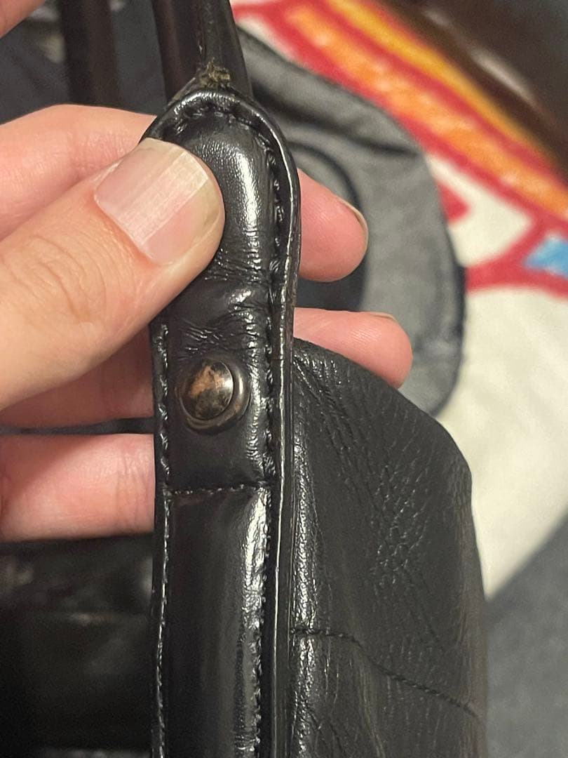 HELMUT LANG 90-00’sレザーショルダーバッグ archive