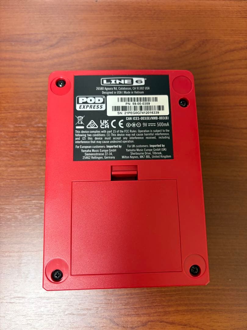 Line6 POD Express ギター用マルチエフェクター(中古)