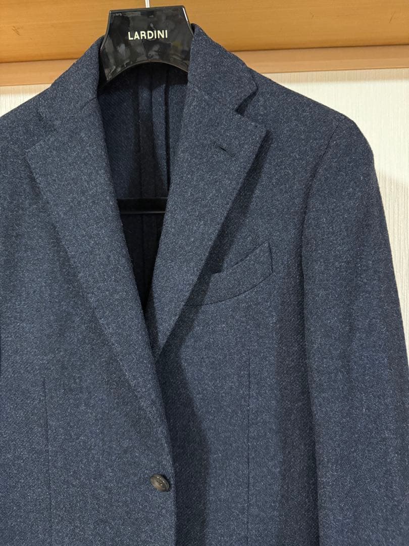 LARDINI テーラードジャケット size44 S ネイビー
