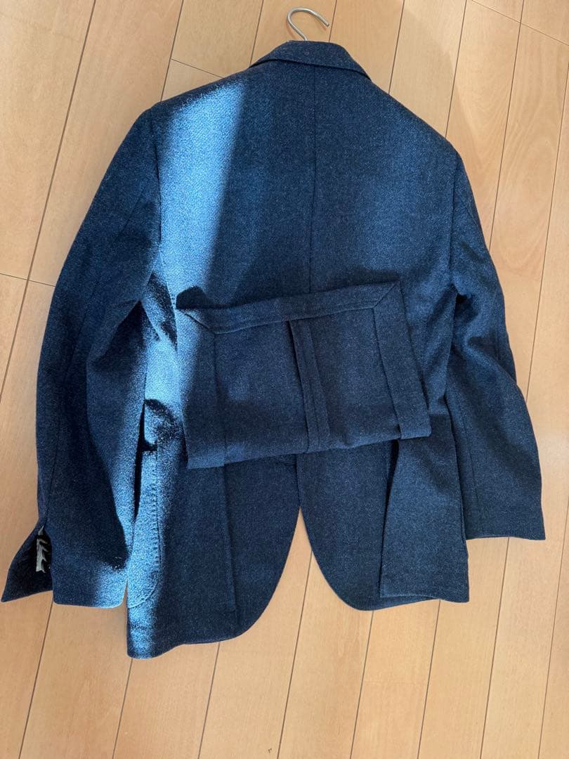 LARDINI テーラードジャケット size44 S ネイビー