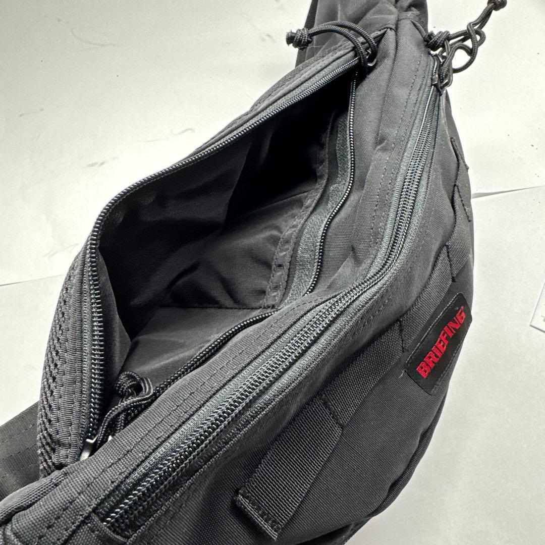 BRIEFING ブラック ボディバッグ・ウエストポーチ