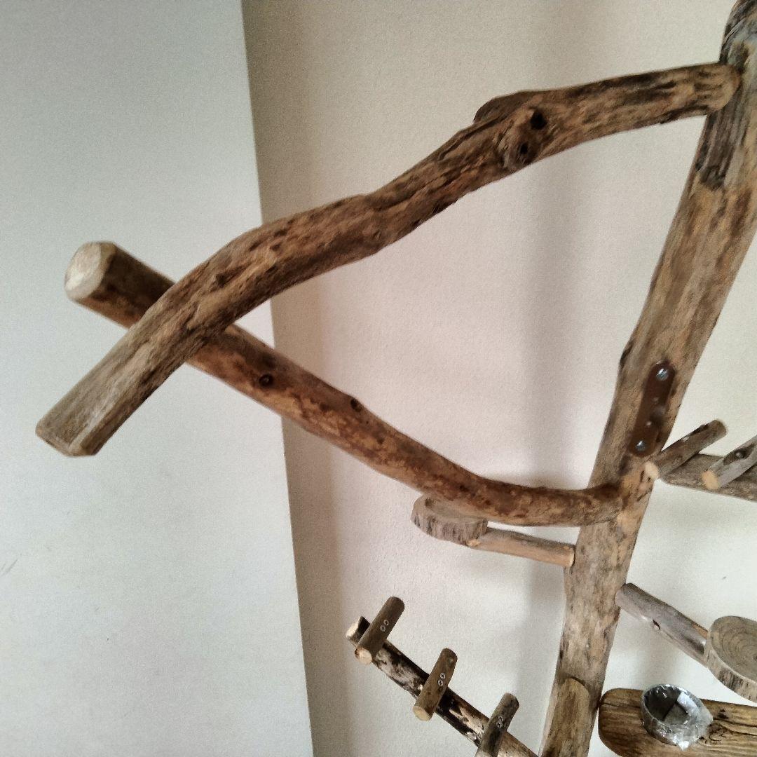 KURIONE SHOP バードアスレチックジム 自然木 流木 止まり木
