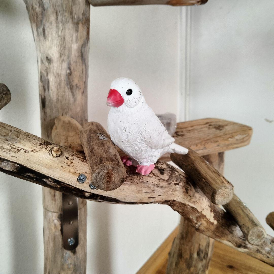 KURIONE SHOP バードアスレチックジム 自然木 流木 止まり木