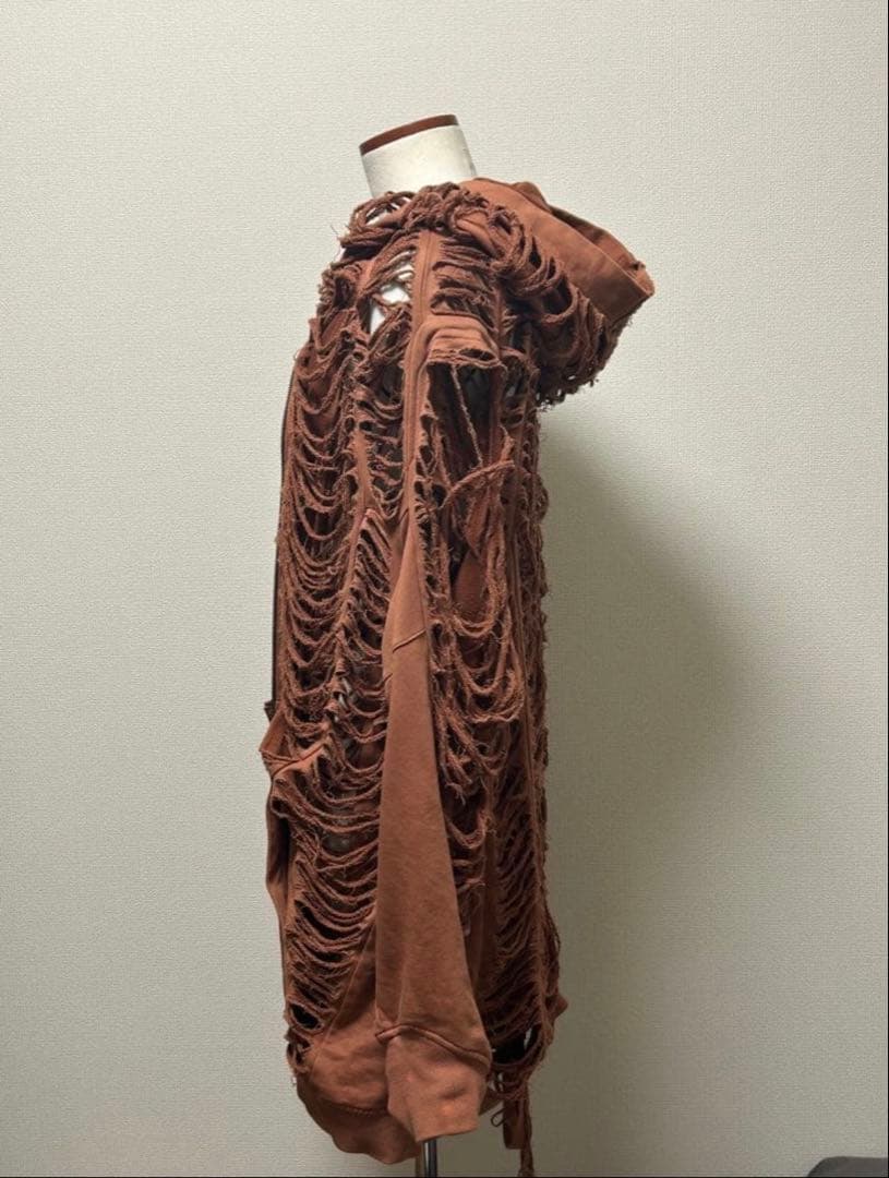 JULIUS ユリウス 24SS Torn Blaz hoodie & vest