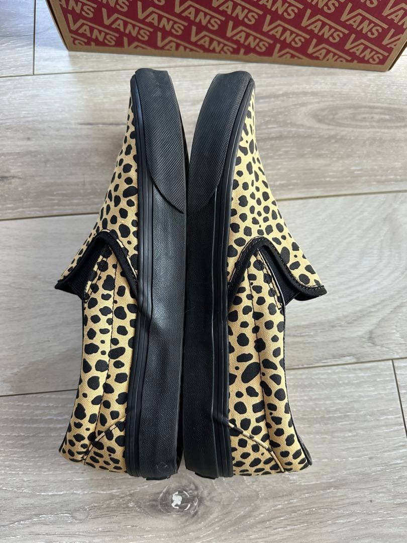 VANS レオパード　スリッポン　28センチ