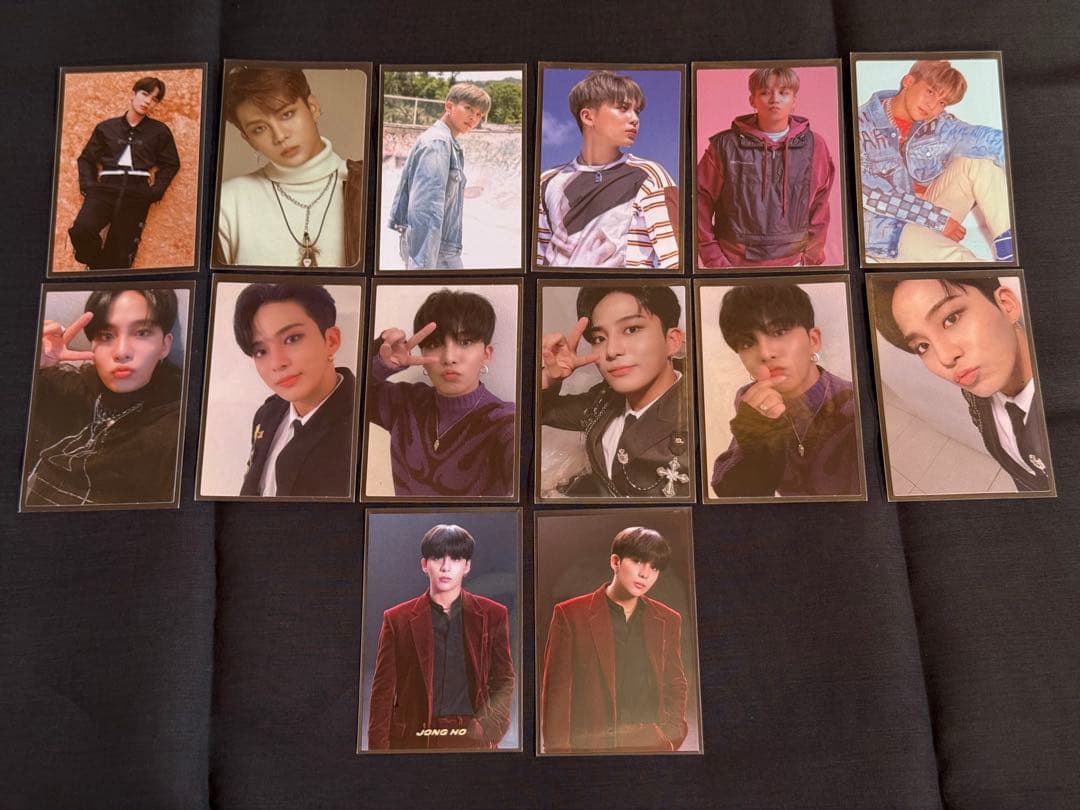 ATEEZ ジョンホ アルバム 封入 特典 トレカ セット ①