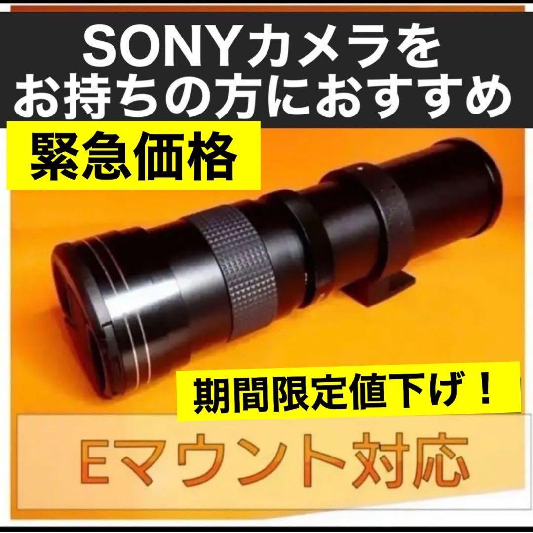 緊急価格！SONYミラーレス対応！ズームレンズ！カメラ初心者でも安心サポート付！