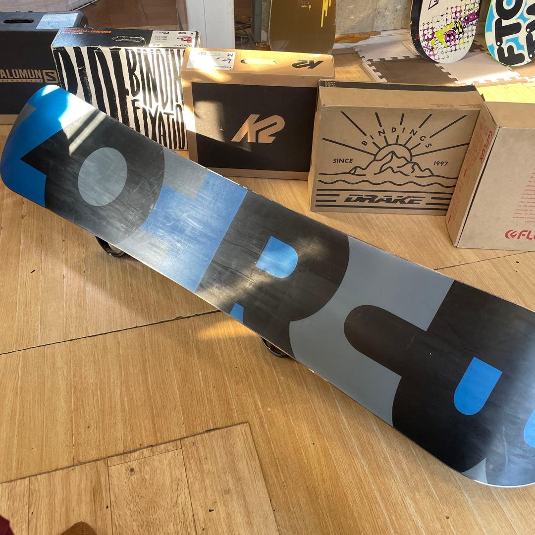 BURTON　バートンスノーボードセット　CUSTOMバインディング付