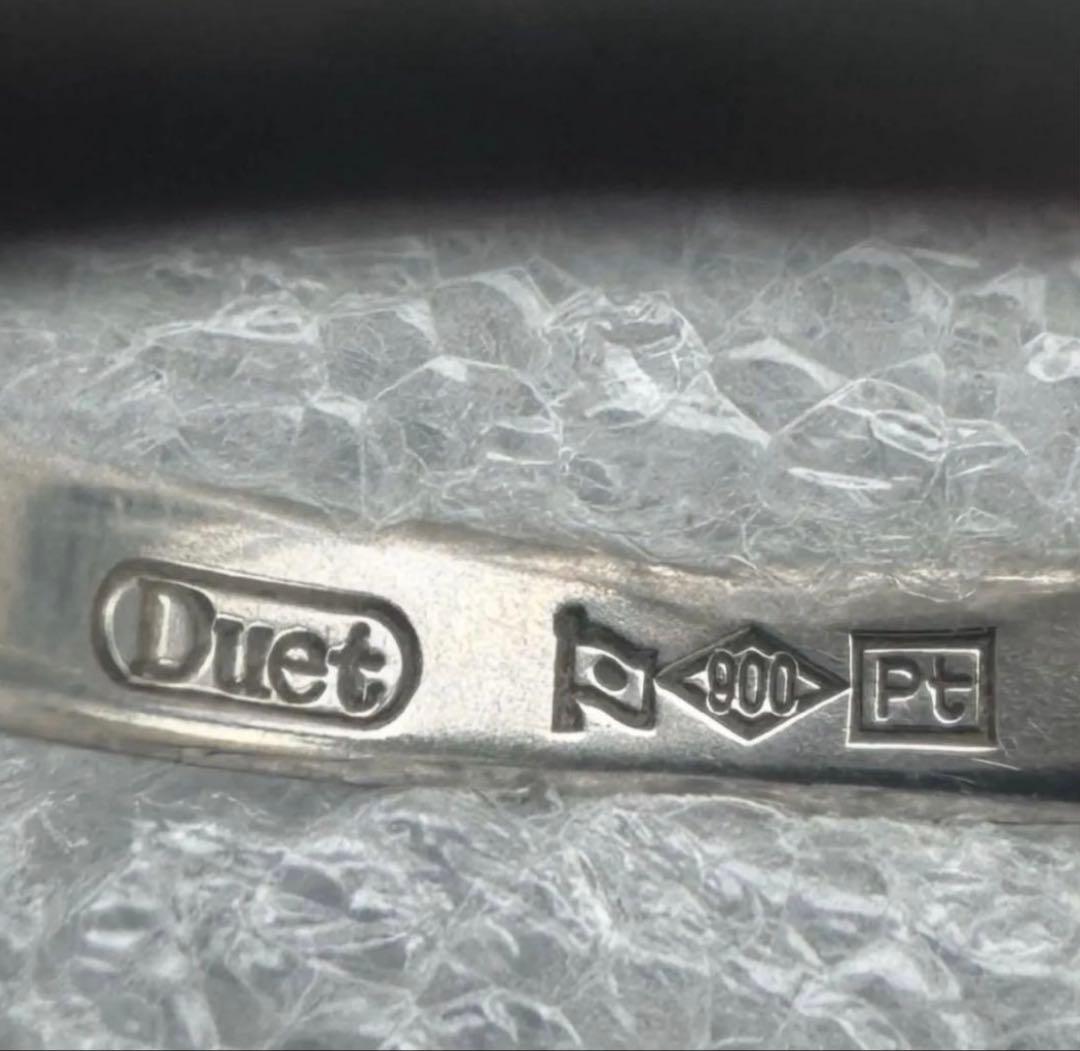 プラチナ×ダイヤモンドリング刻印あり　価格によっては値段交渉○ 早期転載終了予定