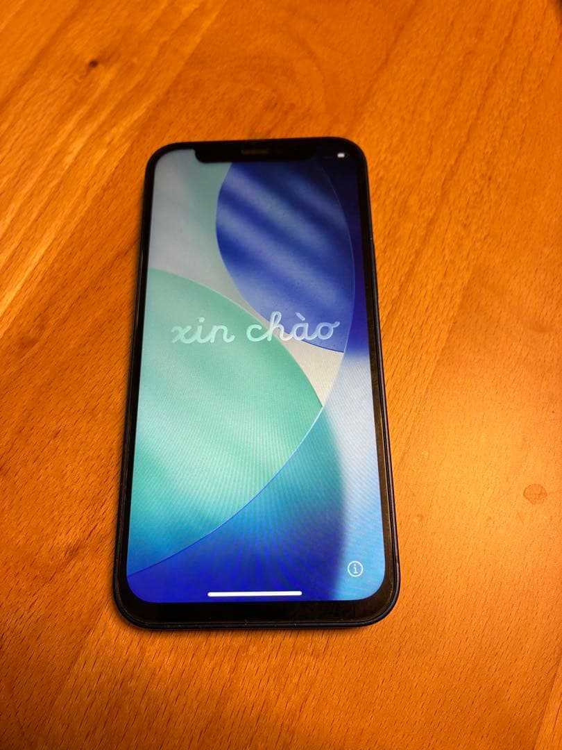 iPhone 12 mini 64GB ブルー 液晶交換有 Face ID不可