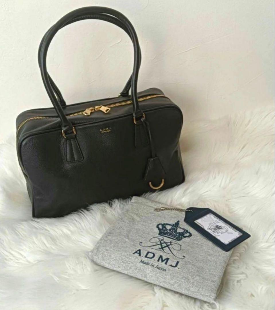 美品✨ADMJ✨ボストンバッグ✨肩がけ✨ハンドバッグ✨アクセソワドゥマドモワゼル