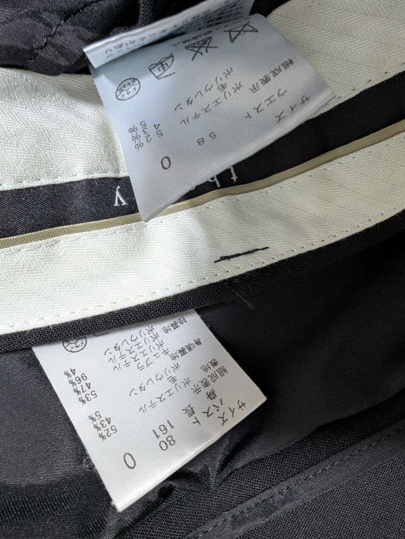 Theory 美品パンツスーツ 黒