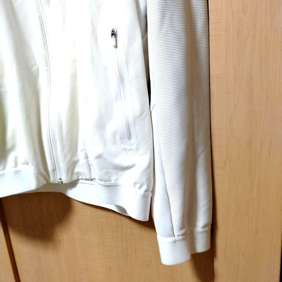 ナイキドライフィットラファエル・ナダル 白/クリーム ウォームアップジャケット