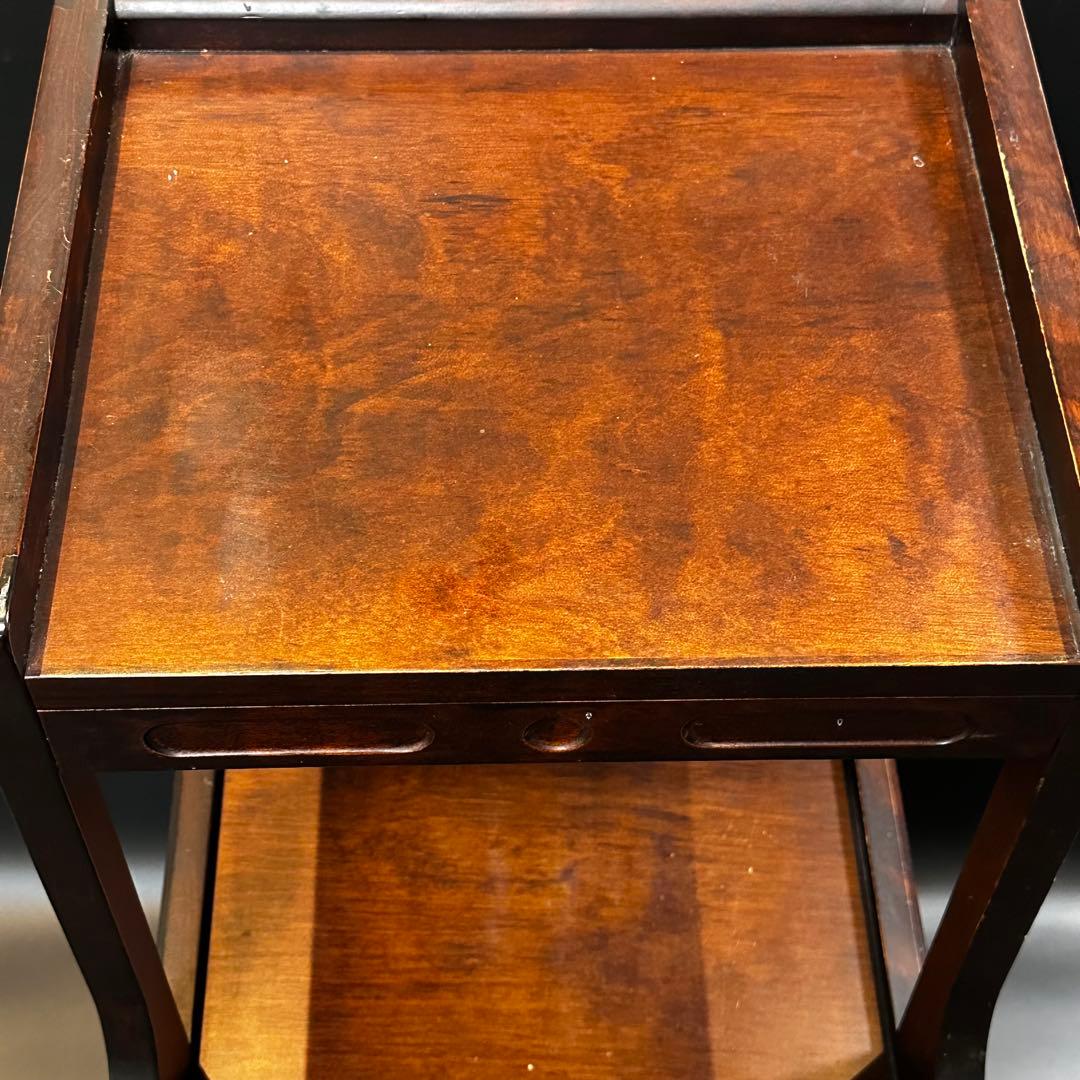 n*3様 神居民芸家具 電話台 棚 引き出し